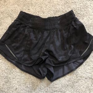 Black Camo Lululmeon shorts